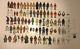 Vintage Star Wars Lot Of 78 Figures With Original Weapons & Vader Case With Insert