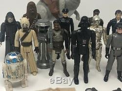 Vintage Star Wars Lot of Over 25 Figures & Tauntaun with Saddle 1970s-80s