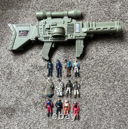 Vintage Star Wars Luke Skywalker Action Figure Lot with ROTJ Blaster Carrying Case