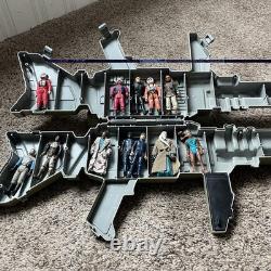 Vintage Star Wars Luke Skywalker Action Figure Lot with ROTJ Blaster Carrying Case