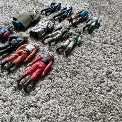 Vintage Star Wars Luke Skywalker Action Figure Lot with ROTJ Blaster Carrying Case
