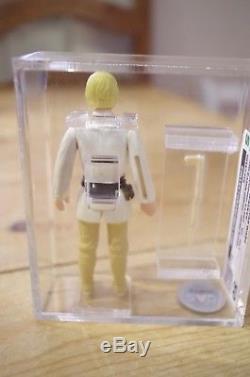 Vintage Star Wars Luke Skywalker Farmboy Double Telescoping Saber CAS Graded DT