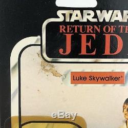 Vintage Star Wars Luke Skywalker Farmboy MOC ROTJ 65-Back RARE