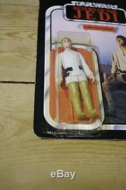 Vintage Star Wars Luke Skywalker Farmboy Palitoy Carded