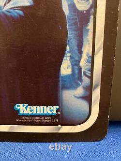 Vintage Star Wars Luke Skywalker Jedi Knight Kenner Blue Saber 65 Cardback MOC