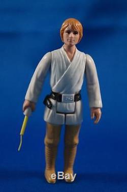 Vintage Star Wars Luke Skywalker Orange Hair Variant Action Figure with Lightsaber