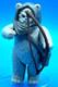 Vintage Star Wars Lumat Ewok Figure Complete Last 17 Original and Authentic Mint