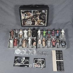 Vintage Star Wars MINT First 21 Figure Lot of 25 Figures with ORIGINAL WEAPONS