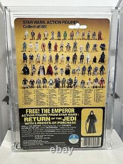 Vintage Star Wars MOC Lando Calrissian Skiff Guard ROTJ Figure Graded 80 AFA