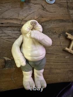 Vintage Star Wars Max Rebo Band 3 Figure Set + Organ & Mic Stand (1983)