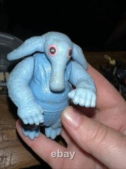 Vintage Star Wars Max Rebo Band 3 Figure Set + Organ & Mic Stand (1983) Vintage Star Wars Max Rebo Band 3 Figure Set + Organ & Mic Stand (1983)