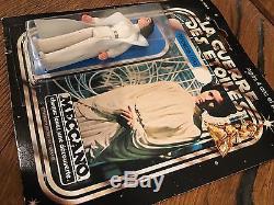 Vintage Star Wars Meccano Square Card Princess Leia MOC