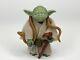 Vintage Star Wars Meccano YODA No Coo brown snake rubbery cane