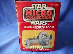 Vintage Star Wars Micro Collection Bespin Control Room 1982 Factory Sealed