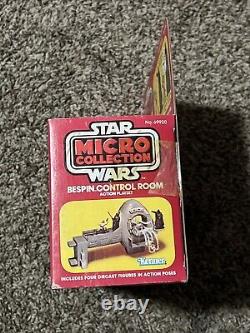 Vintage Star Wars Micro Collection Bespin Control Room 1982 Misb