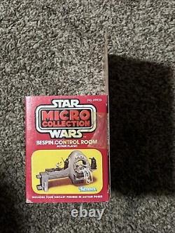 Vintage Star Wars Micro Collection Bespin Control Room 1982 Misb