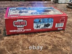 Vintage Star Wars Micro Collection Hoth Generator Attack Playset 1982 Kenner