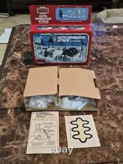 Vintage Star Wars Micro Collection Hoth Generator Attack Playset 1982 Kenner