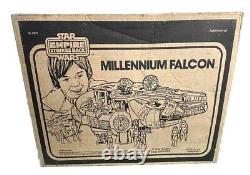 Vintage Star Wars Millennial Falcone Complete Box, Instructions