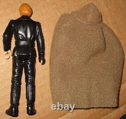 Vintage Star Wars Molded Face Luke Jedi with Snap Cape Figure 1983 Kenner Taiwan