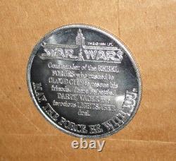 Vintage Star Wars POTF 1985 Luke Skywalker Dagobah Bespin Coin Kenner Mailaway