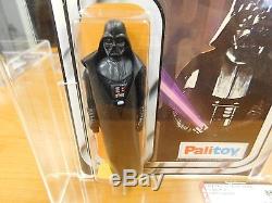 Vintage Star Wars Palitoy 12 A Back Darth Vader Unpunched AFA 85