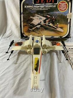 Vintage Star Wars Palitoy (1983) ROTJ X-Wing Fighter including box, instructions