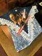 Vintage Star Wars Phantom Menace Liquid Blue Shirt Large Rare