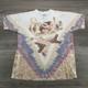 Vintage Star Wars Phantom Menace Shirt Mens XXL Tie Dye AOP Pod Racing Anikan