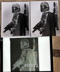 Vintage Star Wars Photo with Negative Kodak Paper 8 X 10