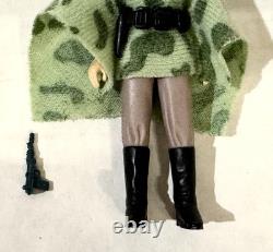 Vintage Star Wars Princess Leia Combat Poncho Figure ROTJ 1984 Complete! Nice