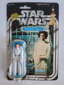 Vintage Star Wars Princess Leia Organa SW 21B back MOC 1979 Kenner + R2-D2 VC149