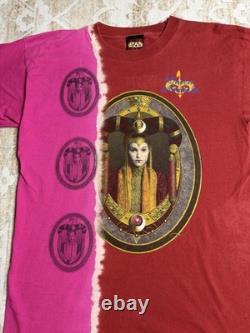 Vintage. Star Wars Queen Amidala Padme Shirt Tie Dye Kids XL Star Wars Weekend