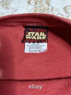 Vintage. Star Wars Queen Amidala Padme Shirt Tie Dye Kids XL Star Wars Weekend