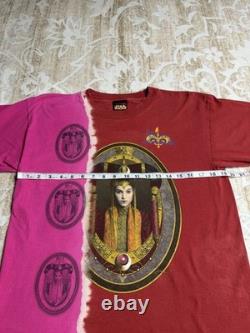 Vintage. Star Wars Queen Amidala Padme Shirt Tie Dye Kids XL Star Wars Weekend