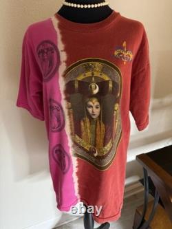 Vintage. Star Wars Queen Amidala Padme Shirt Tie Dye Kids XL Star Wars Weekend