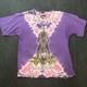 Vintage Star Wars Queen Amidala Tie Dye Shirt Distressed Rare MEDIUM 18x24
