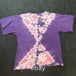 Vintage Star Wars Queen Amidala Tie Dye Shirt Distressed Rare MEDIUM 18x24