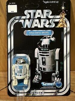 Vintage Star Wars R2-D2 Artoo Detoo Recarded Original Figure 12 Back A NEW HOPE