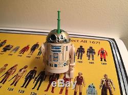 Vintage Star Wars R2-D2 Pop Up Lightsaber POTF 1985 Complete 100% Original