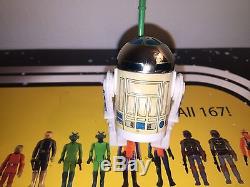 Vintage Star Wars R2-D2 Pop Up Lightsaber POTF Complete 100% Original