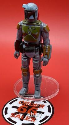 Vintage Star Wars RARE BLUE PAINTED HELMET BOBA FETT Original 1979 Kenner TAIWAN