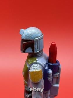 Vintage Star Wars RARE BLUE PAINTED HELMET BOBA FETT Original 1979 Kenner TAIWAN