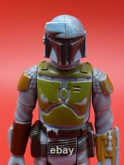 Vintage Star Wars RARE BLUE PAINTED HELMET BOBA FETT Original 1979 Kenner TAIWAN