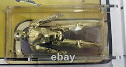 Vintage Star Wars RARE Uzay Carded Death Star Droid Figure AFA NG
