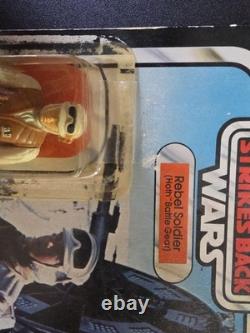 Vintage Star Wars REBEL SOLDIER Hoth The Empire Strikes Back 31 Back Kenner