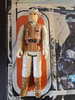Vintage Star Wars REBEL SOLDIER Hoth The Empire Strikes Back 31 Back Kenner