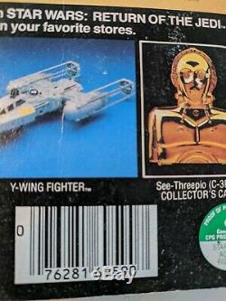 Vintage Star Wars ROJ Jedi Luke Skywalker Action Figure MOC unpunched card