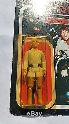 Vintage Star Wars ROTJ 1983 Luke Skywalker Gunner Alternate Carded 77 Back MOC