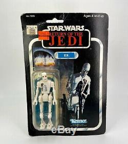 Vintage Star Wars ROTJ 8D8 MOC 77-Back Kenner 1983